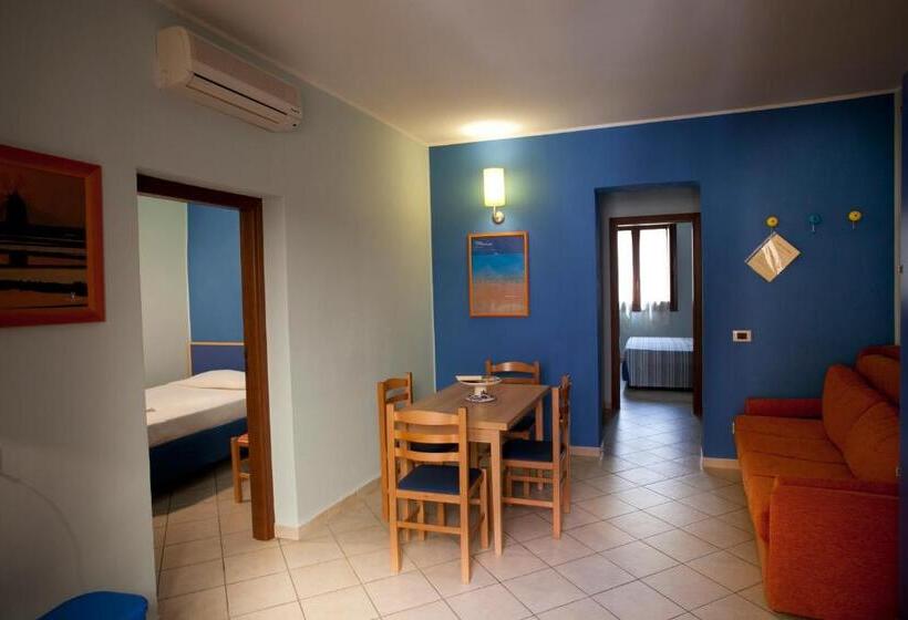 带2个卧室的公寓, Residence Cortile Mercè