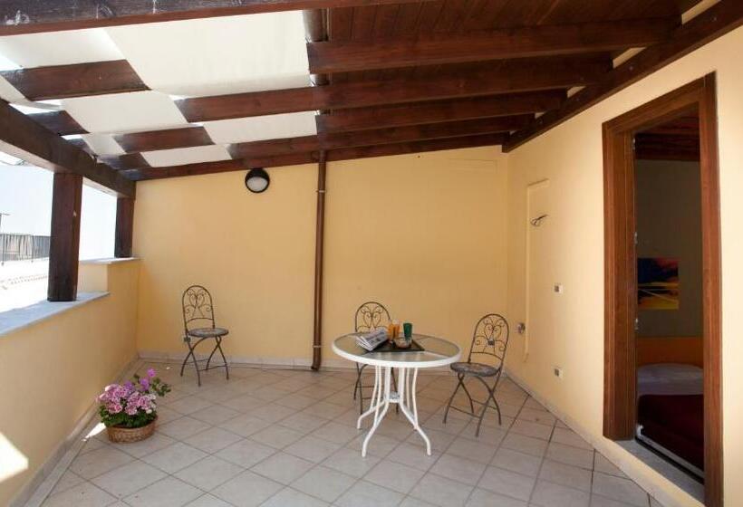 标准间带露台, Residence Cortile Mercè