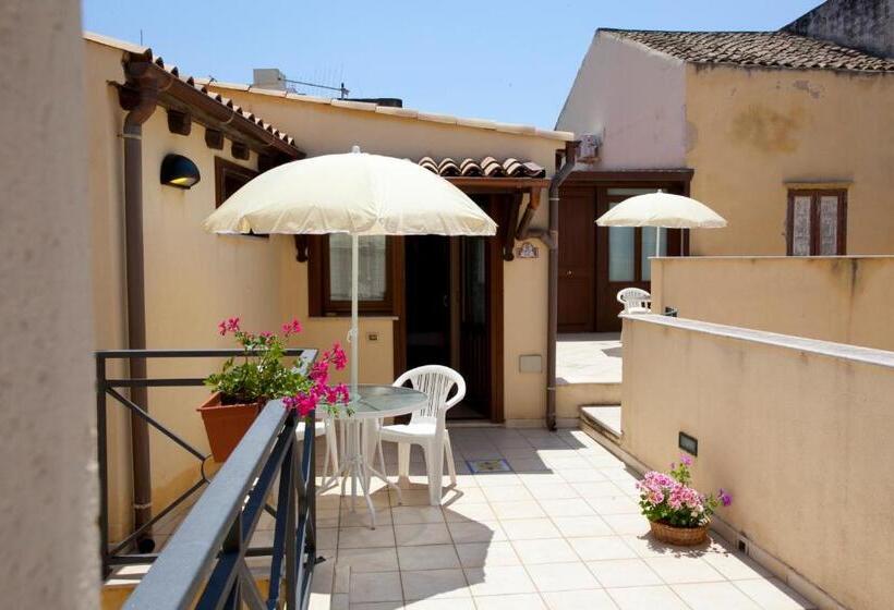 标准间带露台, Residence Cortile Mercè