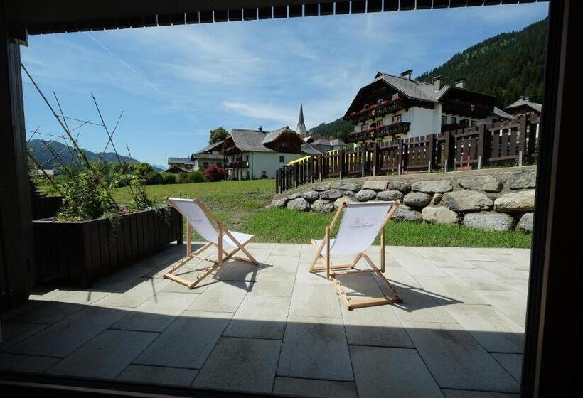 庭の見える１ベッドルームアパートメント, Seehotel & Seeapartments Kärntnerhof  Direkt Am See!