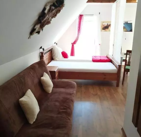 バルコニー付き1ベッドルームアパートメント, Wohlfühlbauernhof Siebernegg