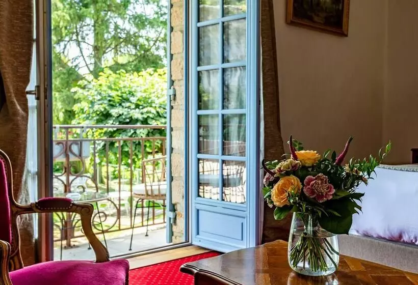 プールの見えるデラックスルーム, Restaurant Le Centenaire