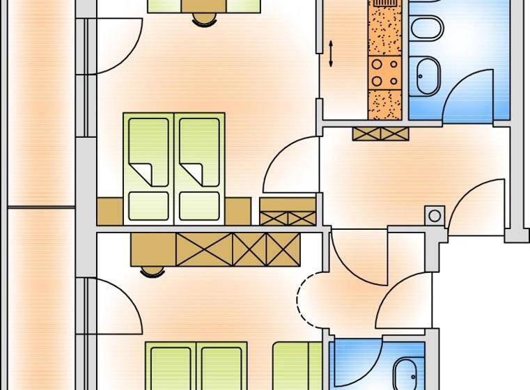 דירת שני חדרים, Residence Hauserhof