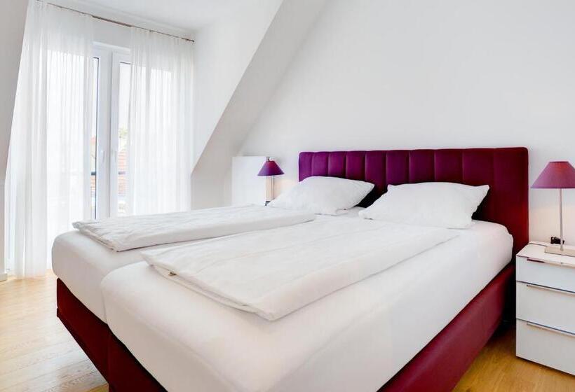 带阳台两卧公寓, Elisabeth Hotel Garni