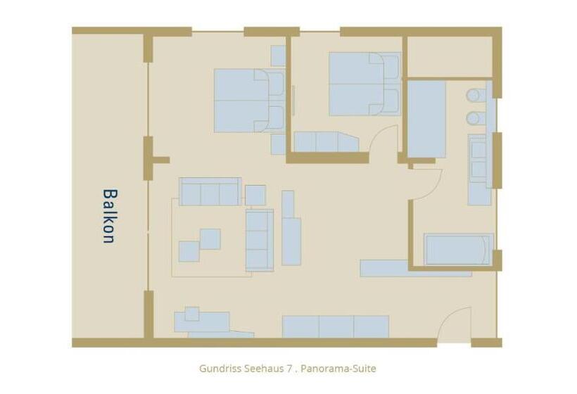 Sviitti 2 Makuuhuonetta, Heinzler Am See