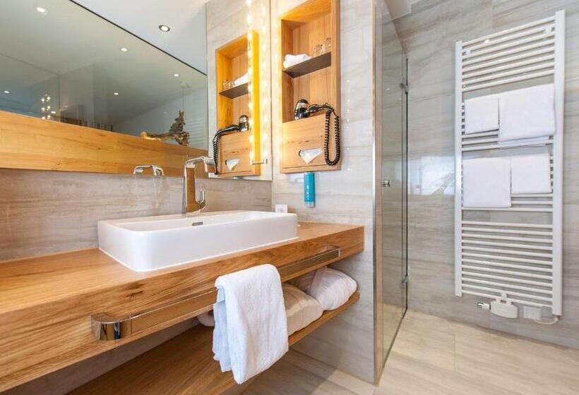 Standard-huone Merinäkymä Parveke, Heinzler Am See