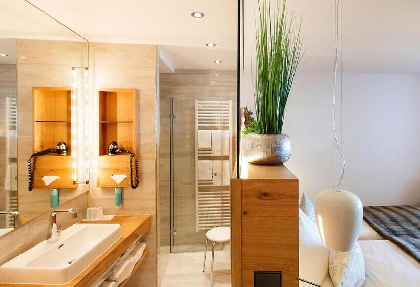 Standard-huone Merinäkymä Parveke, Heinzler Am See