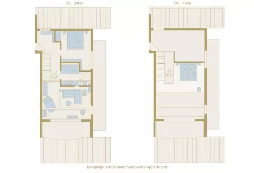 1 Bedroom Duplex Apartment, Heinzler Am See