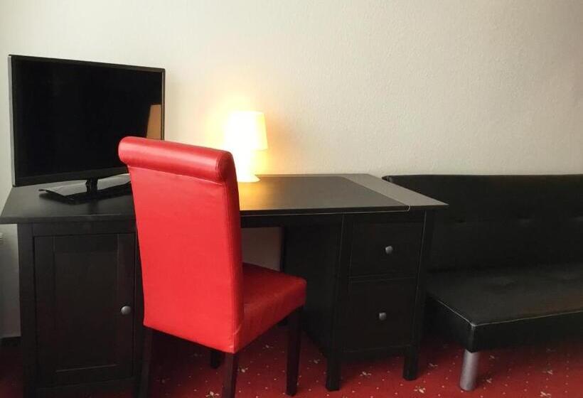 غرفة كومفورت فردية, Habitación Doble Estándar   Panorama Hotel Pension Frohnau