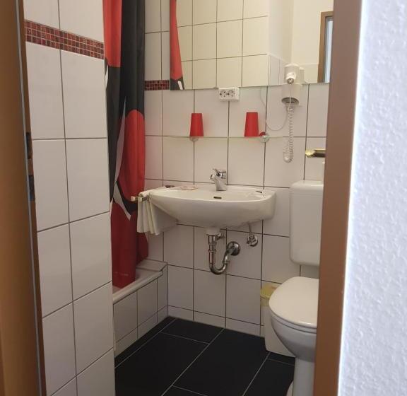 غرفة كومفورت فردية, Habitación Doble Estándar   Panorama Hotel Pension Frohnau