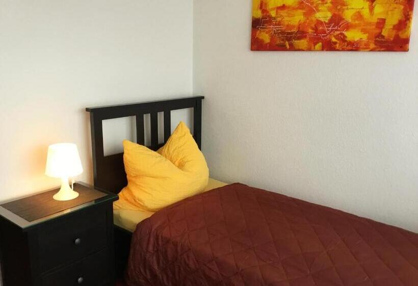 غرفة كومفورت فردية, Habitación Doble Estándar   Panorama Hotel Pension Frohnau