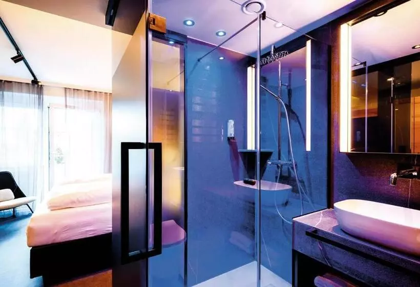 Camera Superiore con Balcone, Aqua Blu
