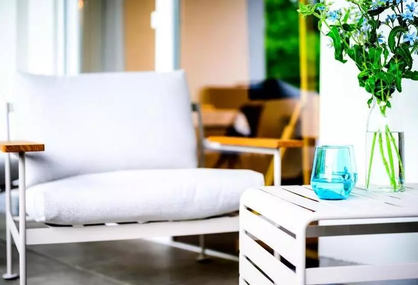 Camera Deluxe con Balcone, Aqua Blu