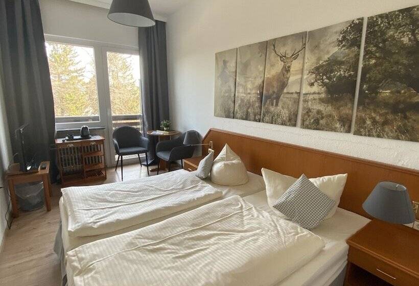 اتاق استاندارد با چشم‌انداز, Berghotel Harz