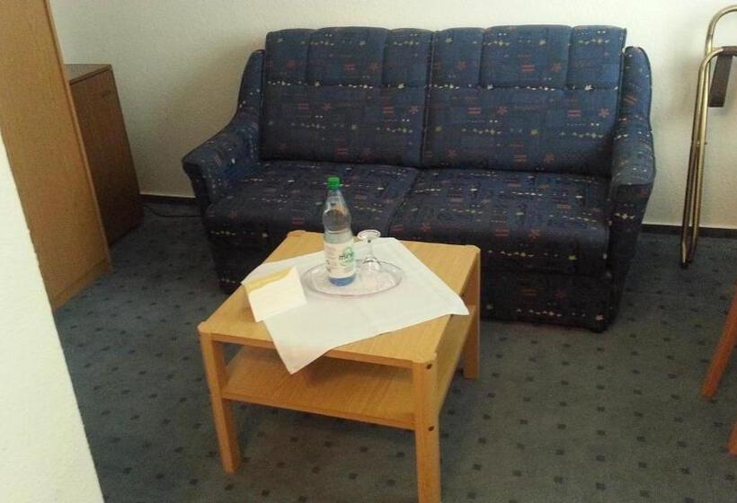 带阳台的标准单人间, Garni La Mer