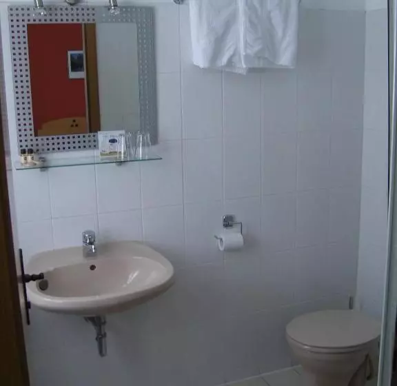 Standard Kolmen Hengen Huone, Zum Lowen