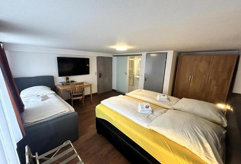 غرفة قياسية ثلاثية, Brauereigasthof Zur Münz Seit 1586