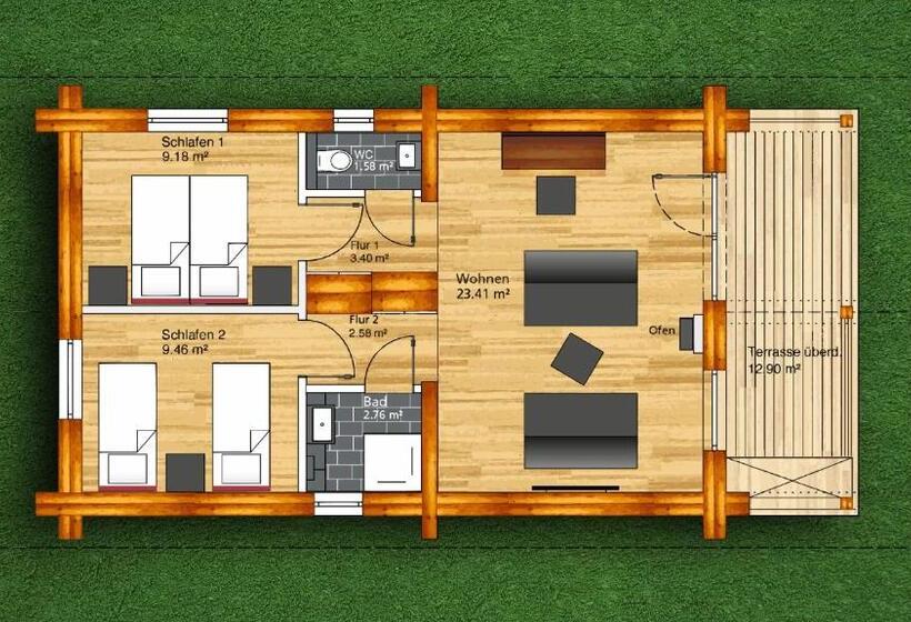 منزل غرفة نوم واحدة, Alpine