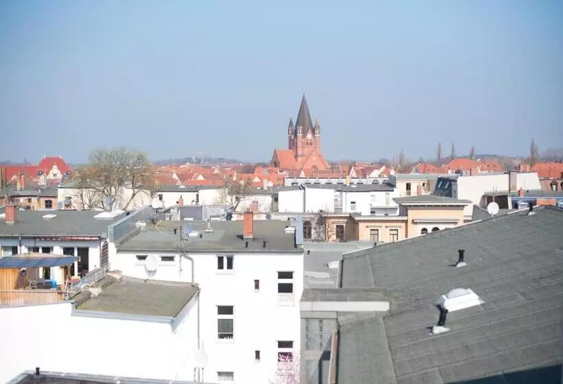 Standard Yhden Hengen Huone, City Hotel Am Wasserturm Halle