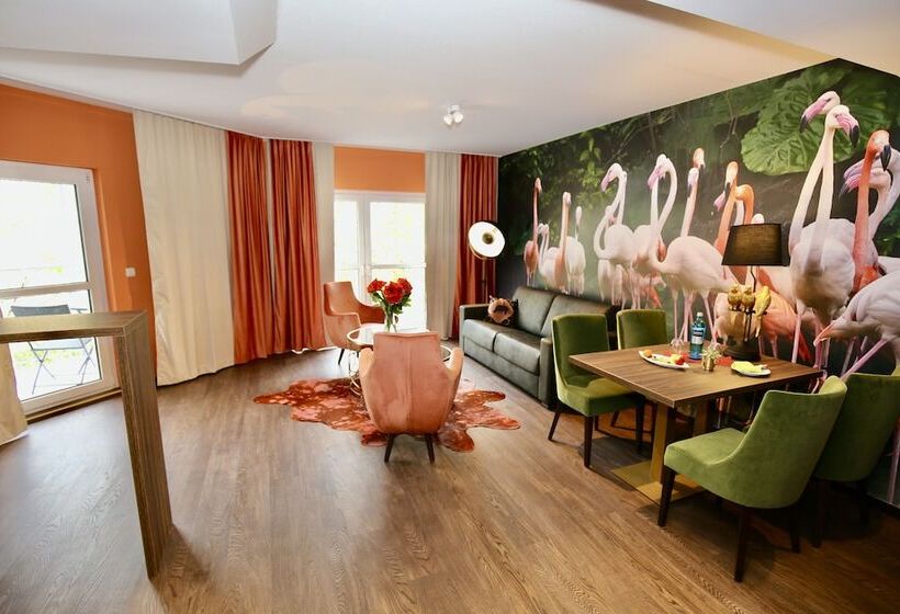 Люкс, Amedia Hotel & Suites Leipzig, Trademark Collection By Wyndham