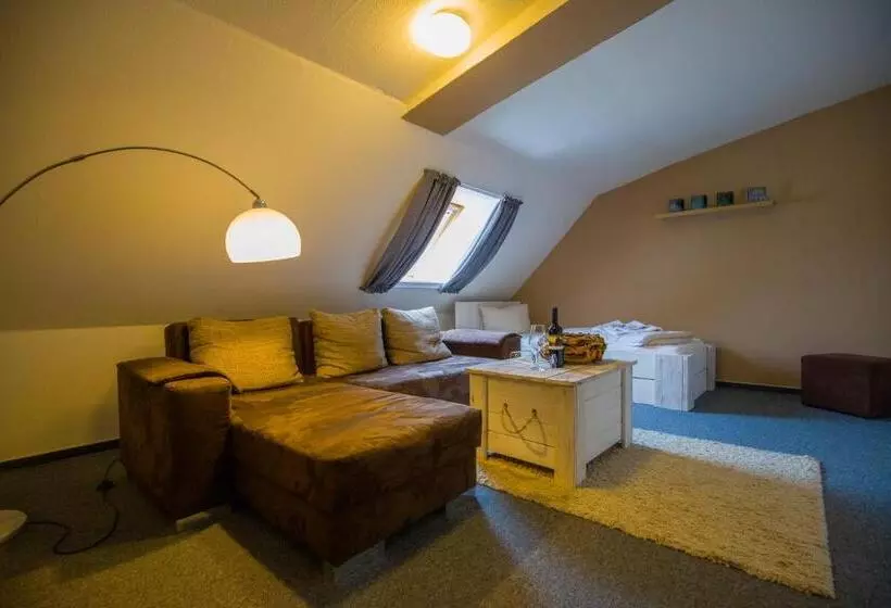 1ベッドルームドゥプレックスアパートメント, Stadthotel Garni Smutje