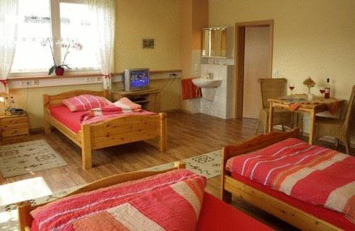 חדר סטנדרט לארבעה, Econo Motel Goelzer