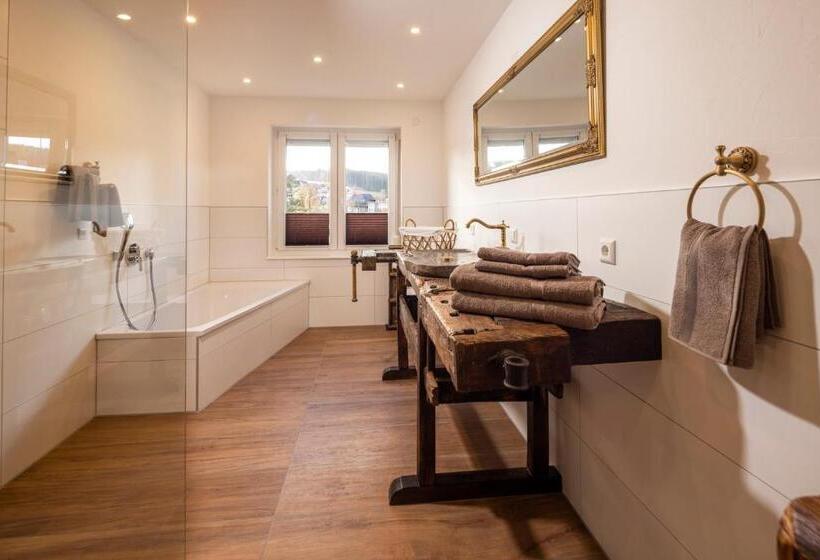 ３ベッドルームアパートメント, Ferienwohnungen Rebstock