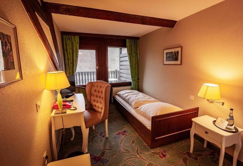 غرفة قياسية فردية, Restaurant Burg Hornberg