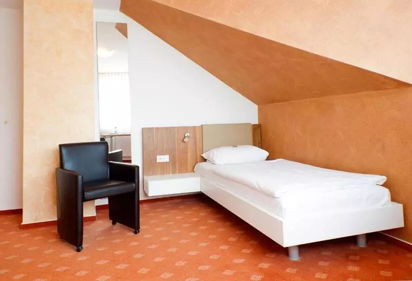 Standard Single Room, & Restaurant Ernst