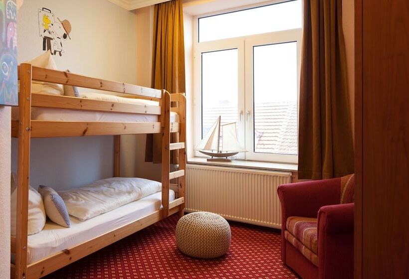 اتاق استاندارد چهار تخته, Inselhotel Langeoog