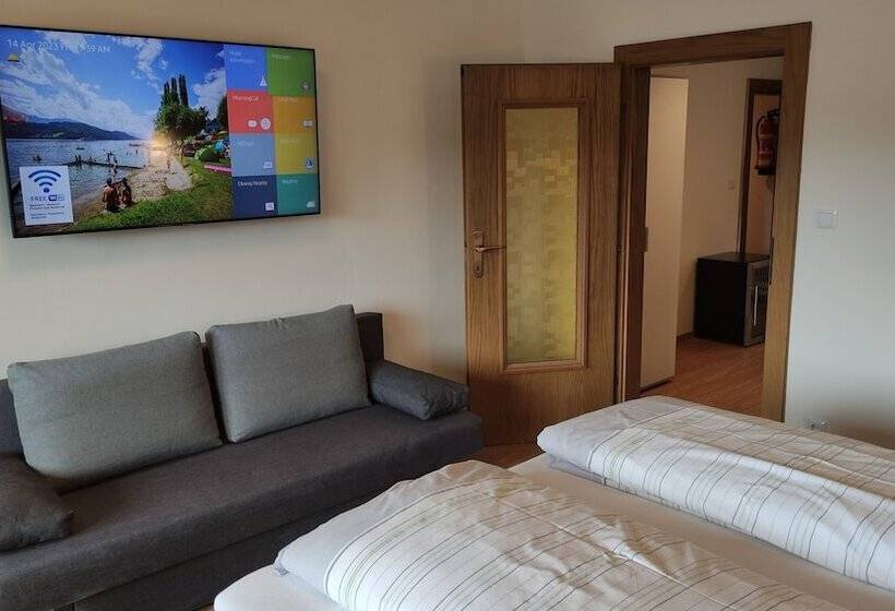 חדר סטנדרט לארבעה, Pension Zum Mühlrad