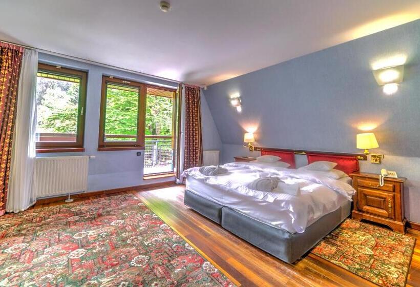 חדר דלוקס עם מרפסת, Jelenia Struga Medical Spa