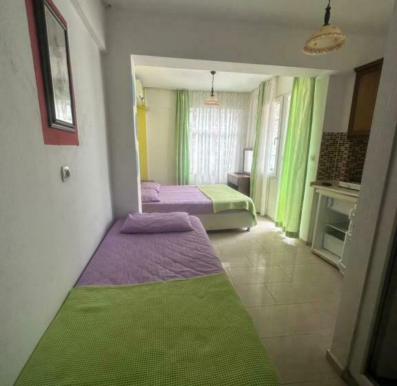 غرفة قياسية ثلاثية مزودة بشرفة, Ada Motel