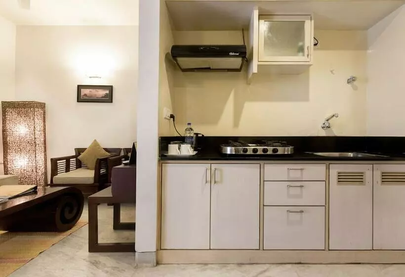 Deluxe-huoneisto 1 Makuuhuone, Maple Suites Serviced Apartments