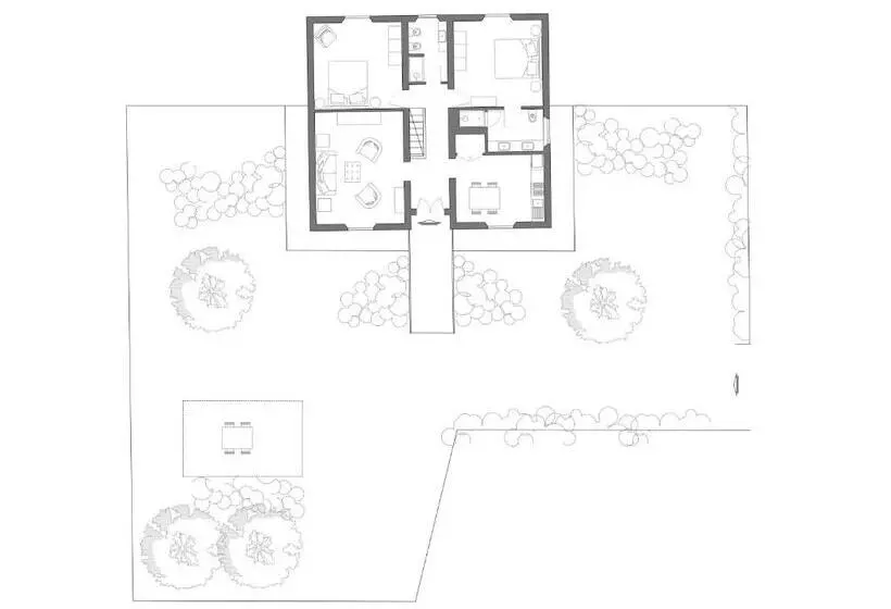 ロイヤルアパートメントの2ベッドルーム, Tenuta Torre Rossa Farm & Apartments