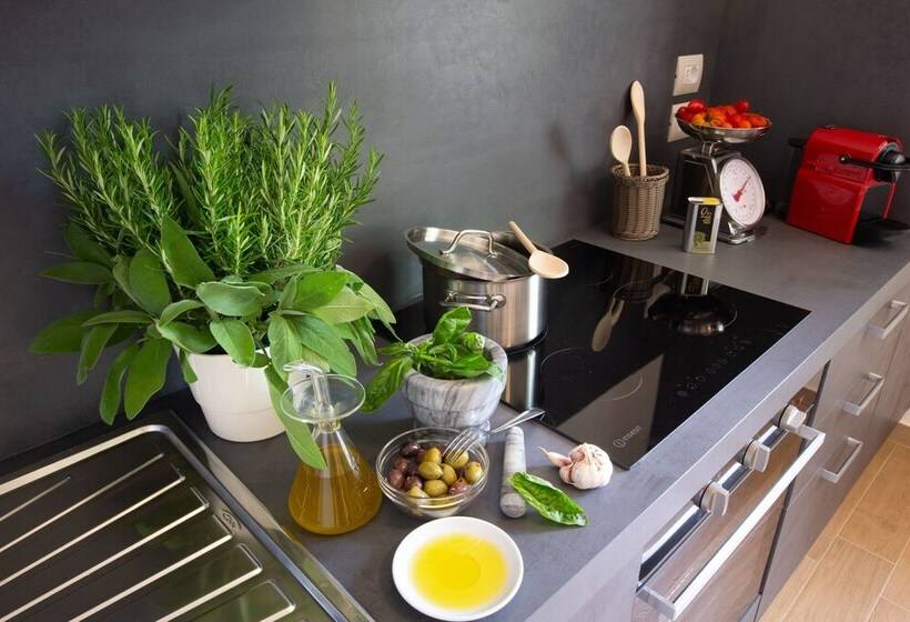 Deluxe-huoneisto 2 Makuuhuonetta, Tenuta Torre Rossa Farm & Apartments