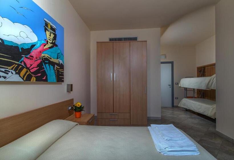 غرفة قياسية ثلاثية, Villa Comics