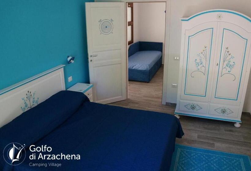 דירת חדר דלוקס, Villaggio Camping Golfo Di Arzachena