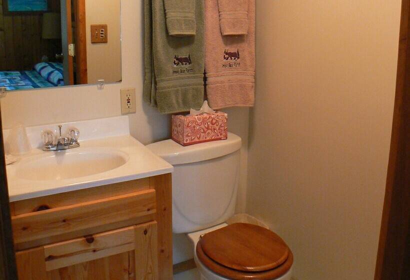 اتاق استاندارد با تخت دو نفره بزرگ, Smoky Bear Ranch Bed & Breakfast & Cabins