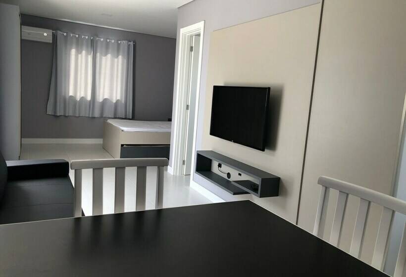 带1个卧室的高级公寓, Lagoinha Beach Residencial