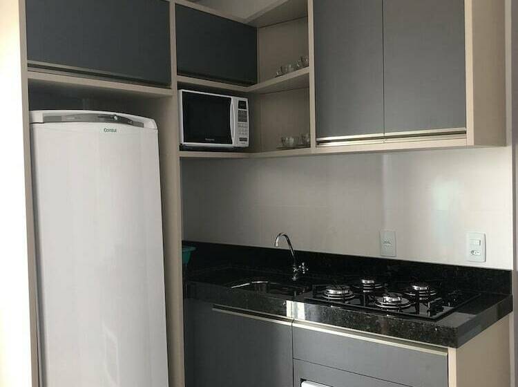 带1个卧室的高级公寓, Lagoinha Beach Residencial