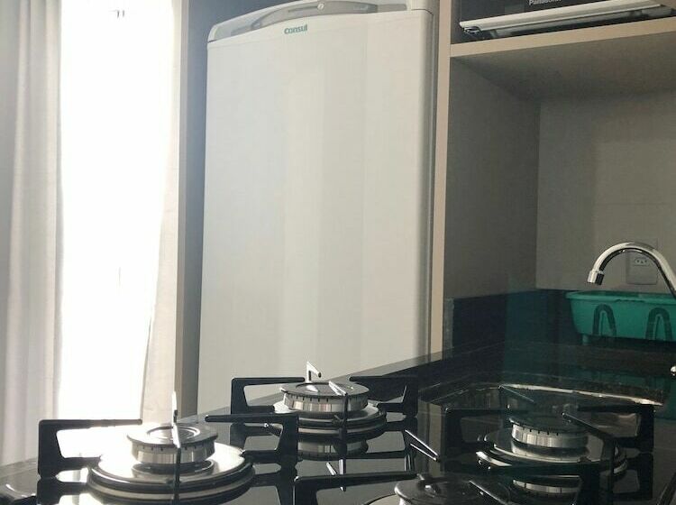 带1个卧室的高级公寓, Lagoinha Beach Residencial