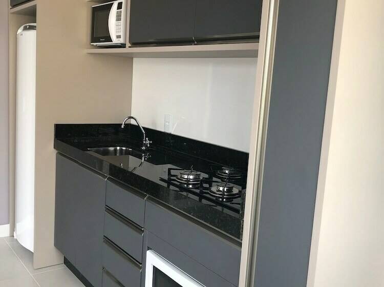 带1个卧室的高级公寓, Lagoinha Beach Residencial