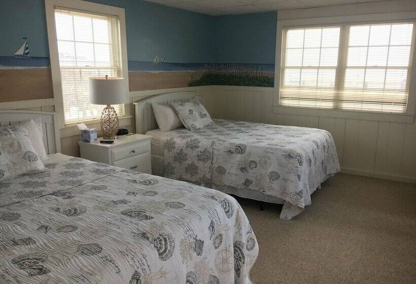 스탠다드 룸 더블 침대 2개, The Ocean View