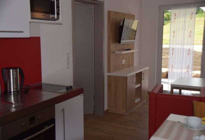 Апартаменты 1 Спальня Вид на Сад, Gasthauspension Hofmann