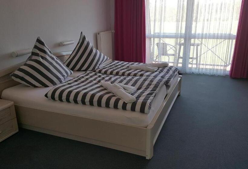 חדר סטנדרט עם מרפסת, Restaurant Teichaue