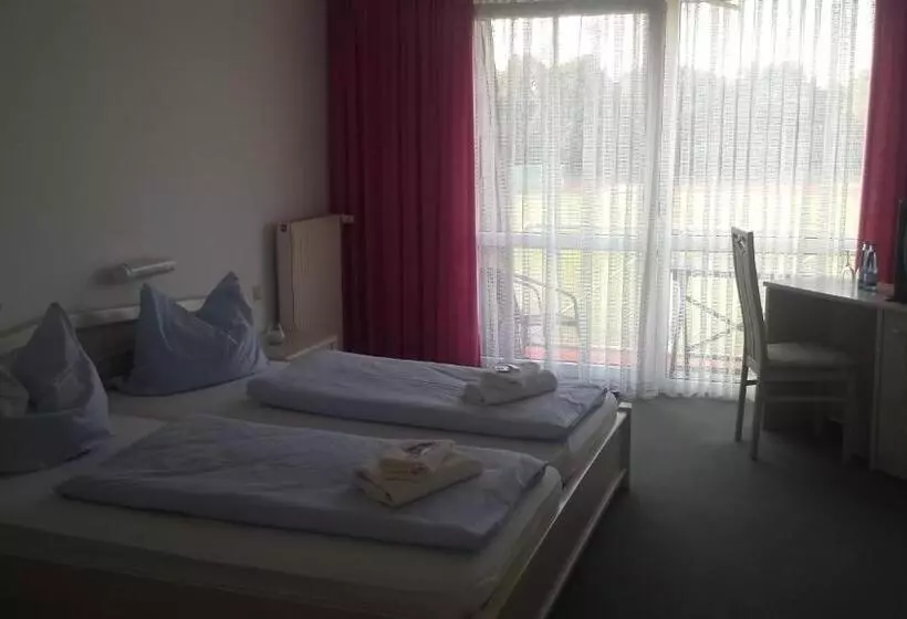 Standard Room with Balcony, Restaurant Teichaue