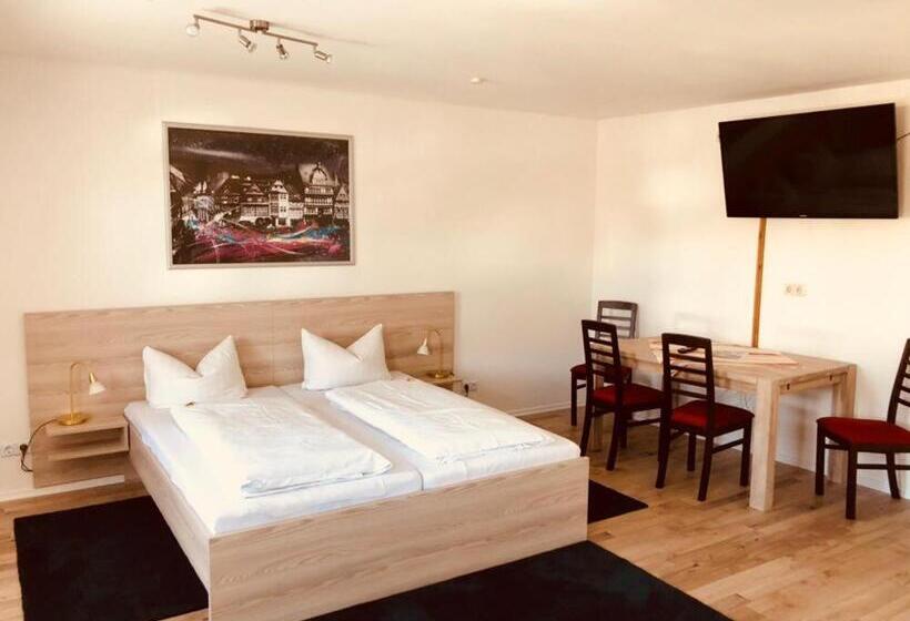 침실 1개 복층 룸, Gästehaus Blaue Ecke