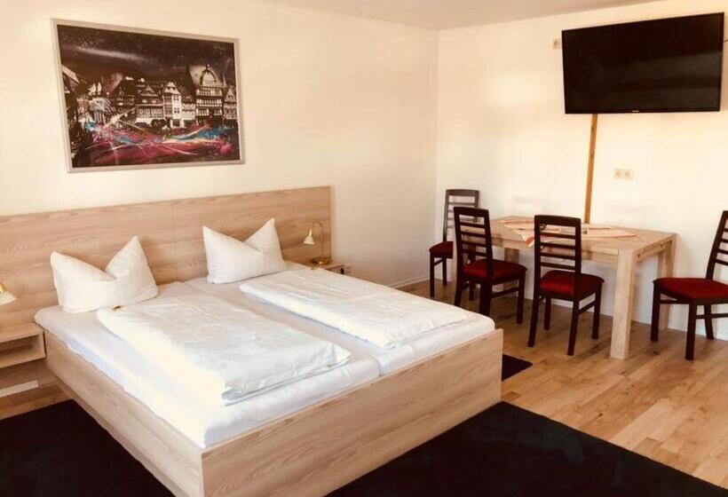 침실 1개 복층 룸, Gästehaus Blaue Ecke