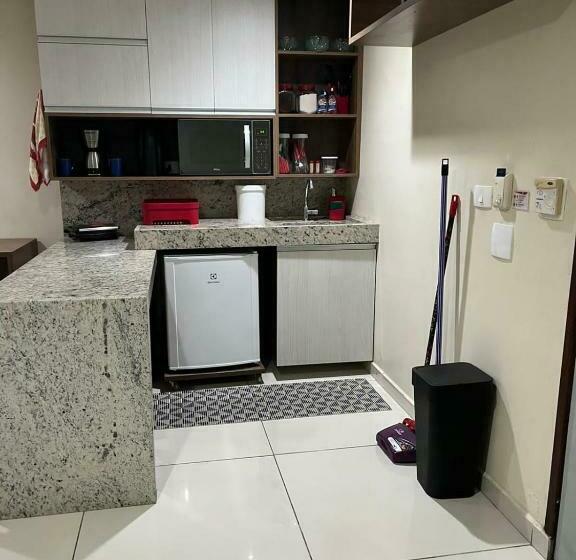 バルコニー付き１ベッドルームアパートメント, Flat Beira Mar Tambaú